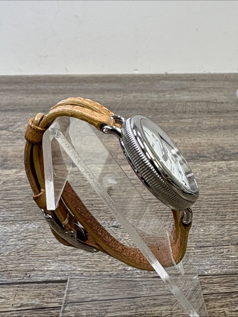Shinola The Birdy 34mm Argonite-775 White Dial Leather Watch Women’s